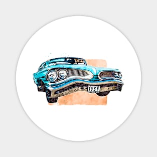 Cool Vintage Car Magnet